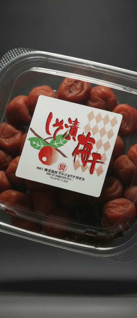 Maruryo Nagaoka - Umeboshi salted plum with shiso 250 g