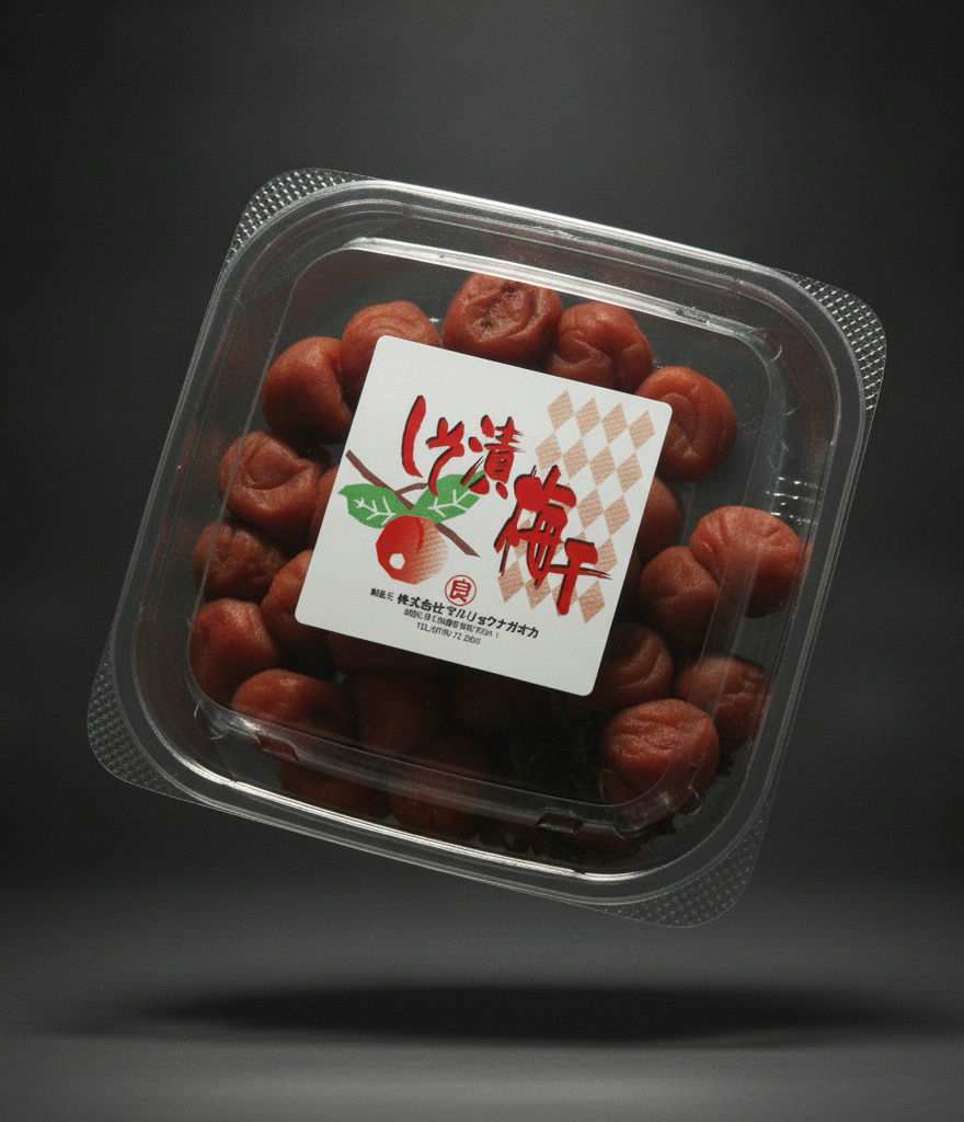 Maruryo Nagaoka - Umeboshi salted plum with shiso 250 g