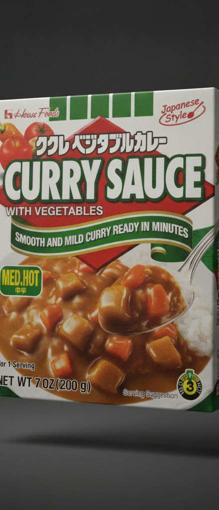 House - Kukure Sauce Vegetable Curry Medium Spicy 200g