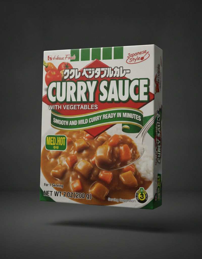 House - Kukure Sauce Vegetable Curry Medium Spicy 200g