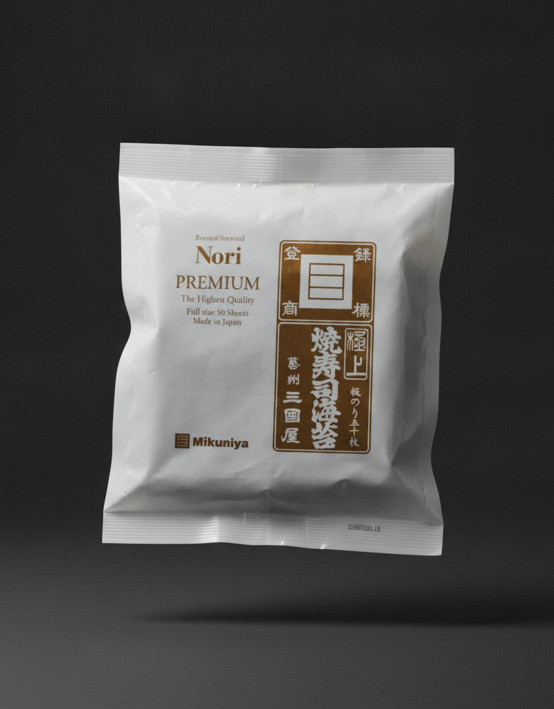 Mikuniya - Premium Roasted Nori Seaweed Sheets 50P 200g