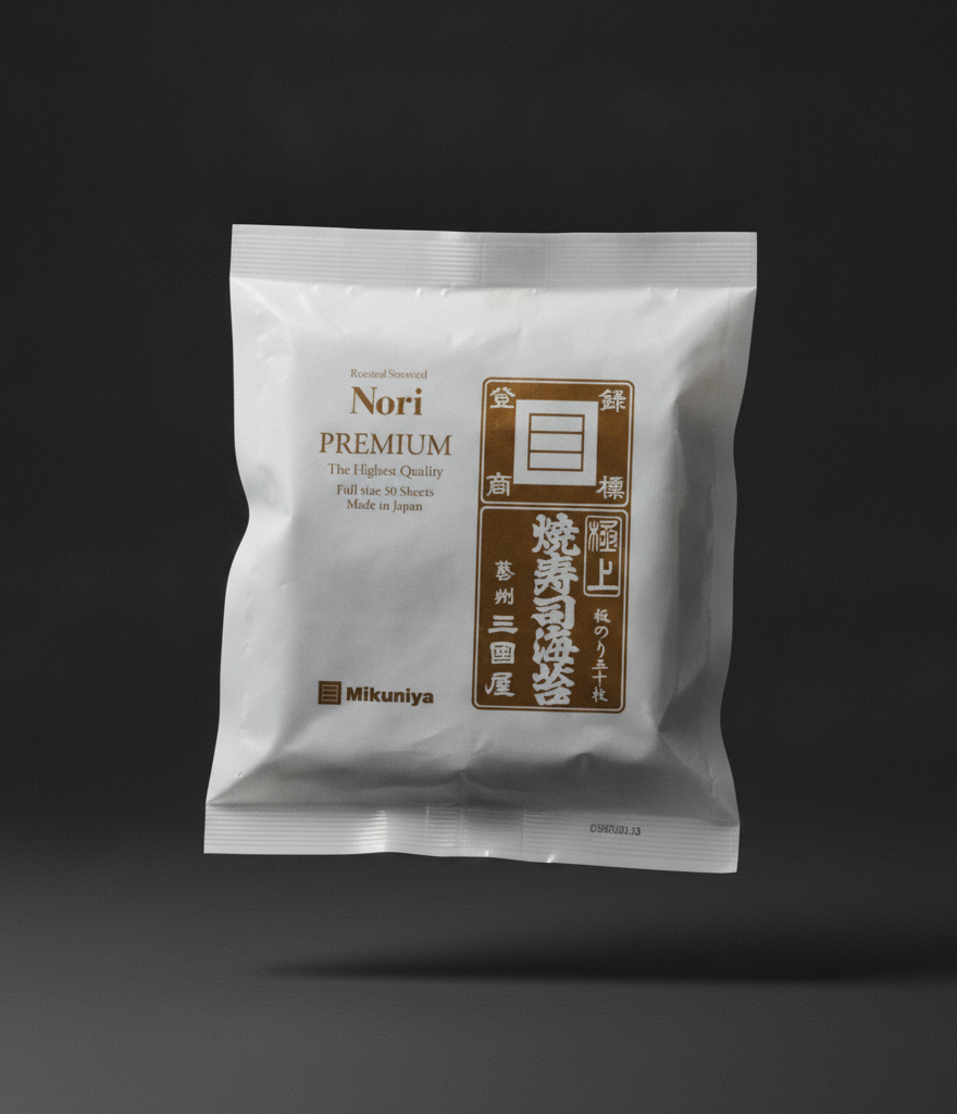 Mikuniya - Premium Roasted Nori Seaweed Sheets 50P 200g