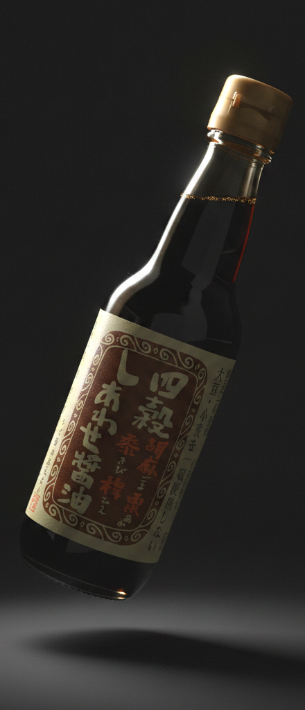 Chiba Shoyu - Soy sauce with four cereals 360ml