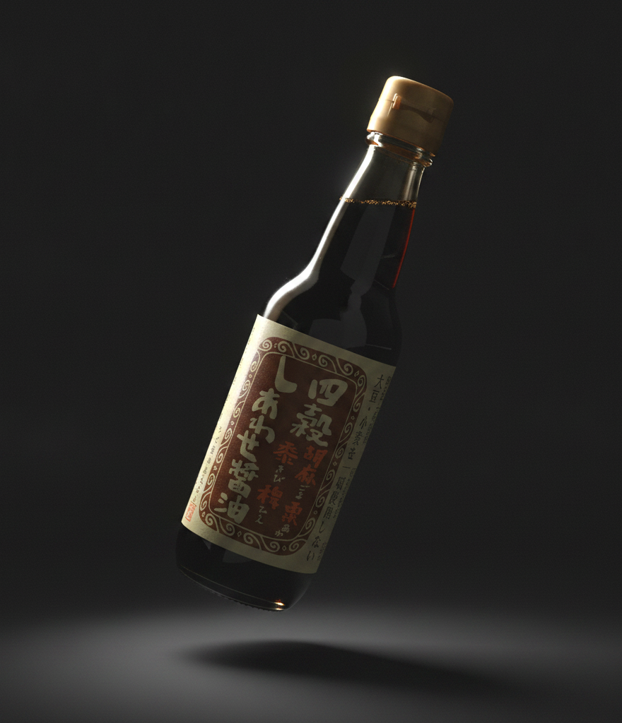Chiba Shoyu - Soy sauce with four cereals 360ml
