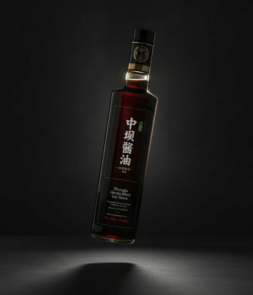 Zhongba Handcrafted Soy Sauce (Naturally Brewed 1 Year)