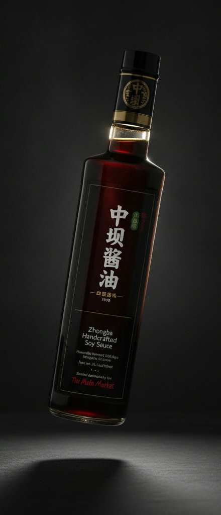 Zhongba Handcrafted Soy Sauce (Naturally Brewed 1 Year)