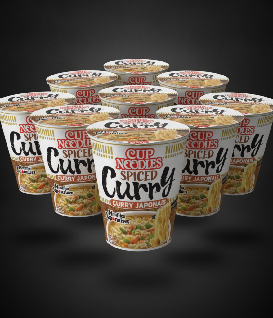 Nissin - Curry Ramen Noodles 67g X8 BUNDLE