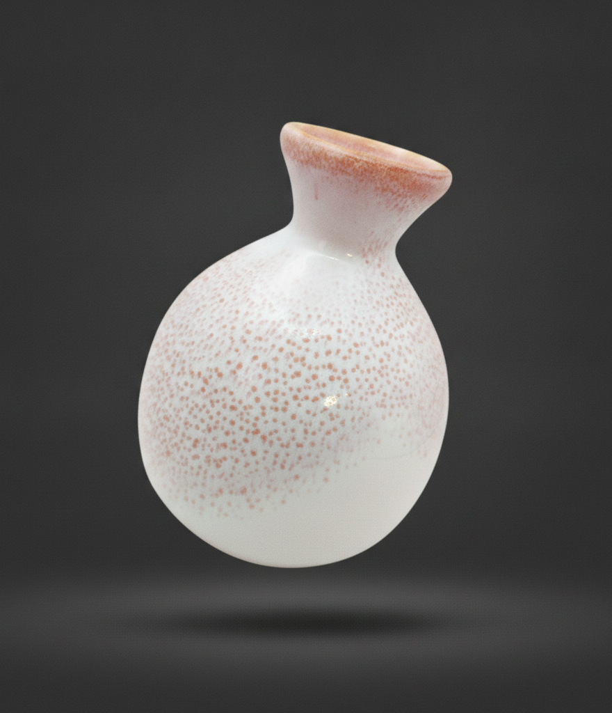 Floating Cherry Blossoms Round Sake Carafe 300ml