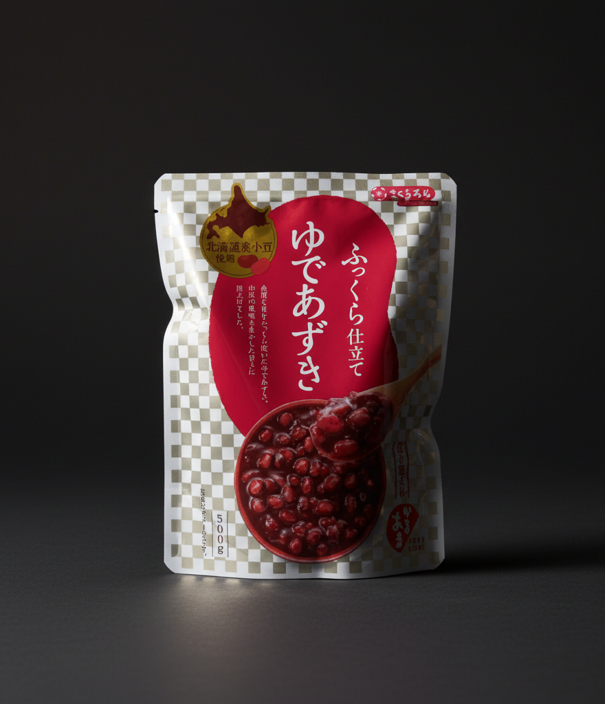 Yude Azuki - Cooked Azuki Beans from Hokkaido 300g