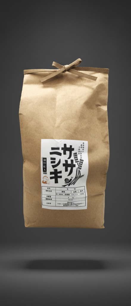 Dendenmushi - Brown rice of the Sasanishiki variety JAS 2kg