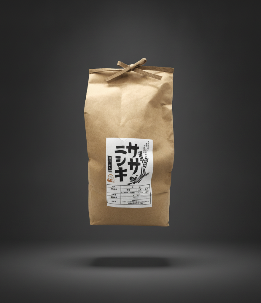 Dendenmushi - Brown rice of the Sasanishiki variety JAS 2kg
