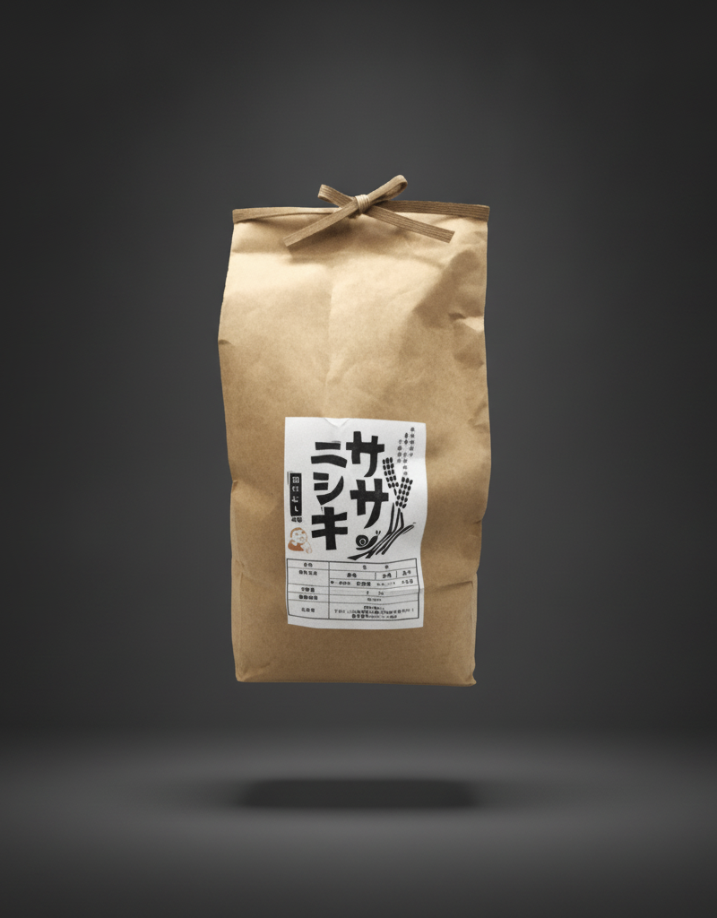 Dendenmushi - Brown rice of the Sasanishiki variety JAS 2kg
