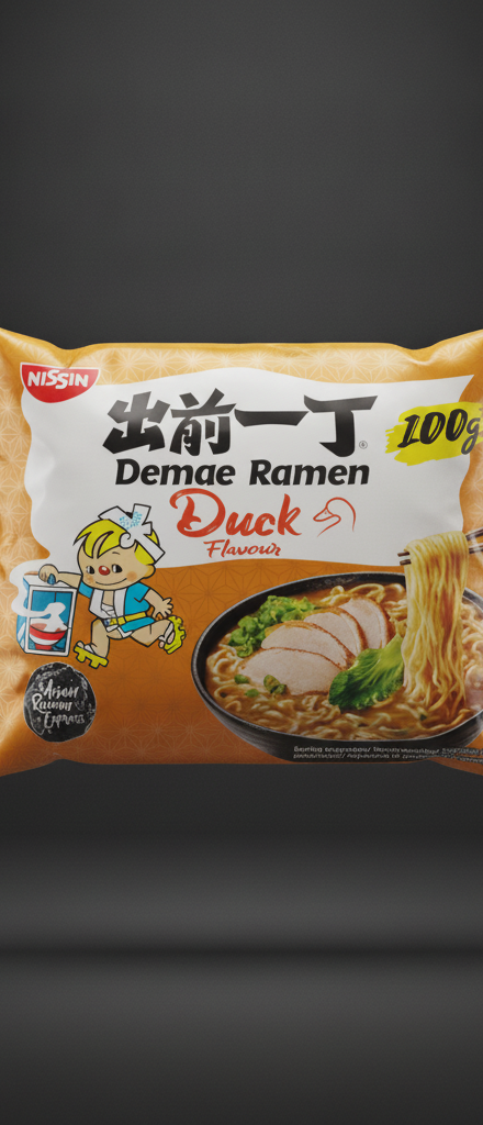 Nissin - Demae Duck Ramen Noodles 100G/500ml X30 BUNDLE