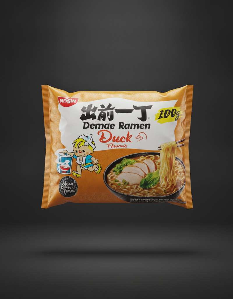 Nissin - Demae Duck Ramen Noodles 100G/500ml X30 BUNDLE