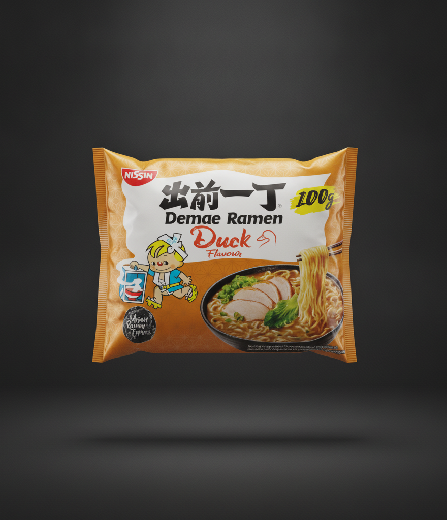 Nissin - Demae Duck Ramen Noodles 100G/500ml X30 BUNDLE