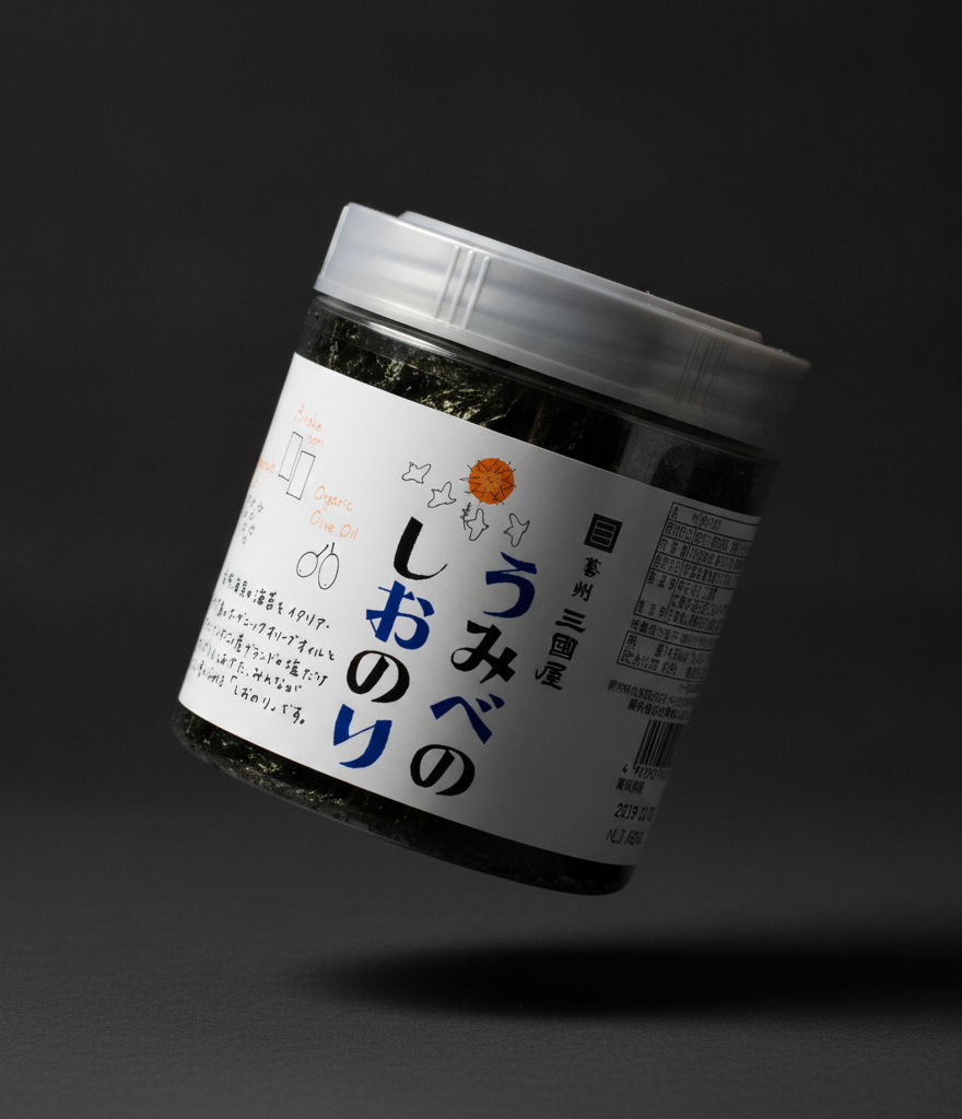 Mikuniya - Grilled nori with salt and olive oil 120g