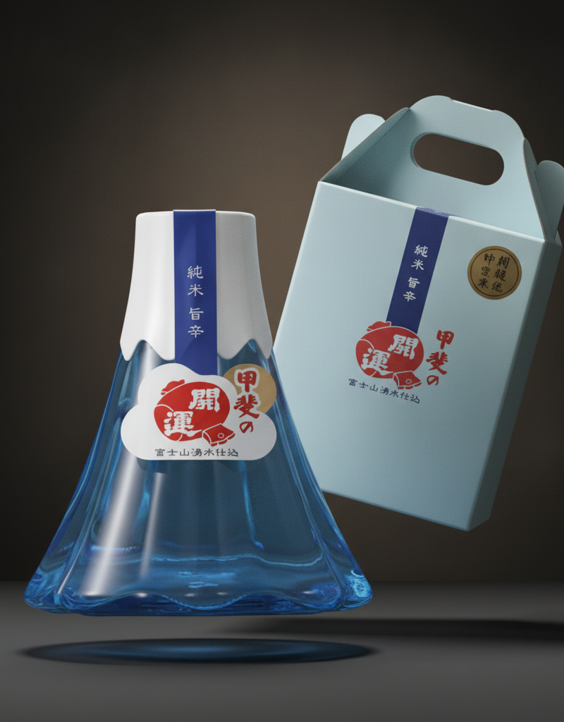 Ide Jôzô - Junmai-shu Kai no Kaiun Daiyūhō Fujisan Bottle 15.9% 360ml
