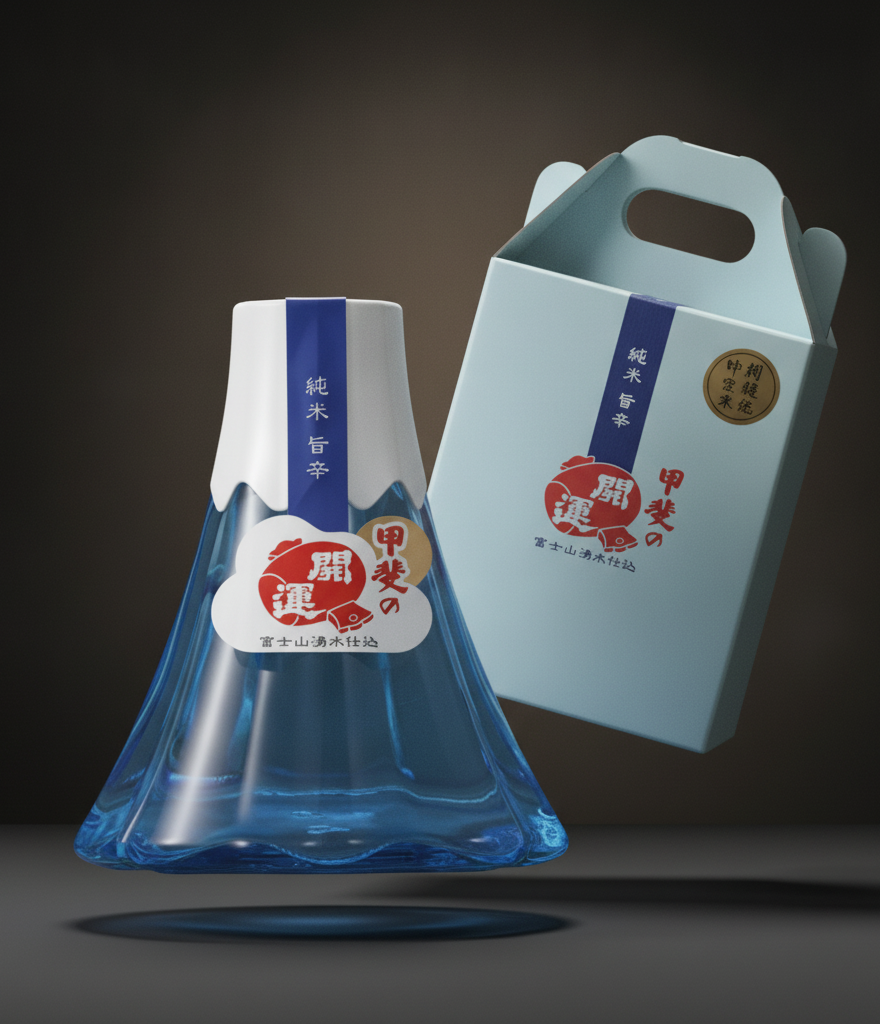 Ide Jôzô - Junmai-shu Kai no Kaiun Daiyūhō Fujisan Bottle 15.9% 360ml