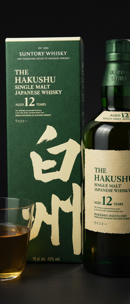 Whisky Hakushu 12 ans ⋅ 43% ⋅ 700ml