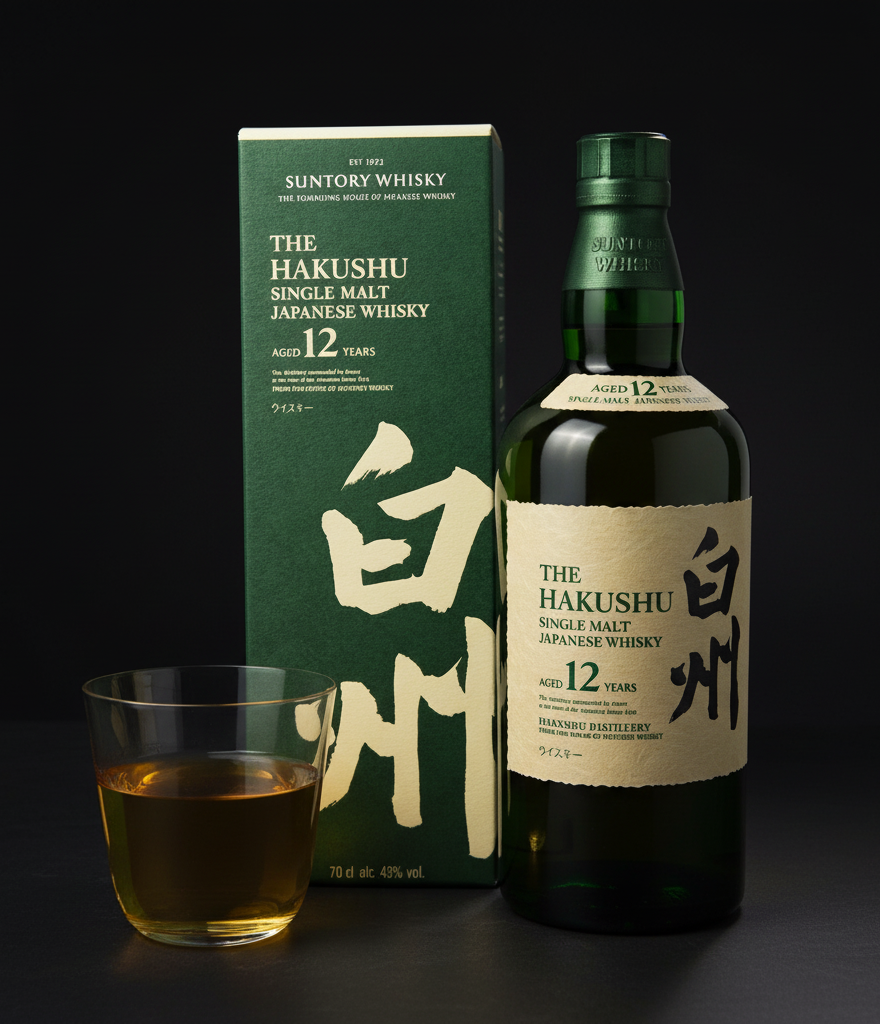 Whisky Hakushu 12 ans ⋅ 43% ⋅ 700ml
