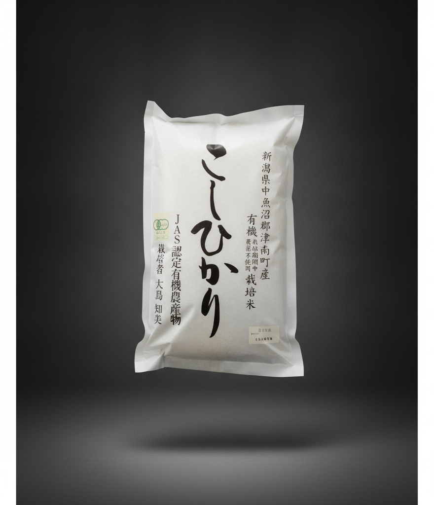 Sarara Noen - Organic Koshihikari Rice (JAS certified) 5kg