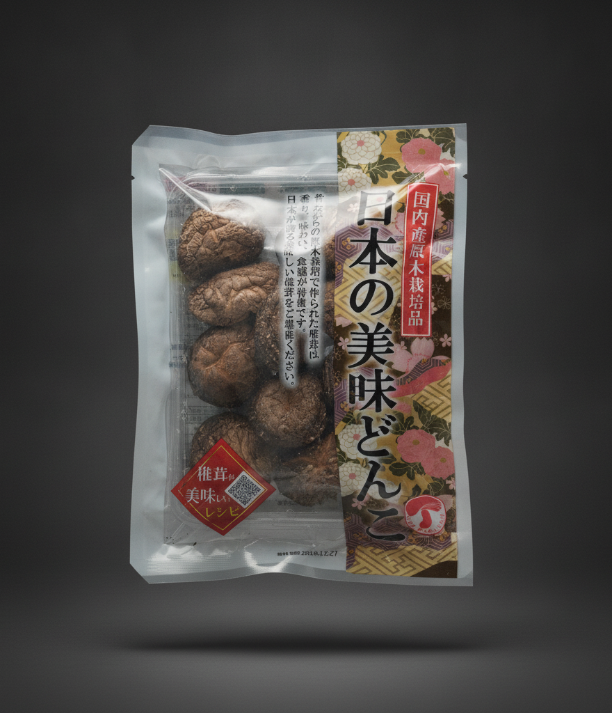 35g dried shiitake mushrooms