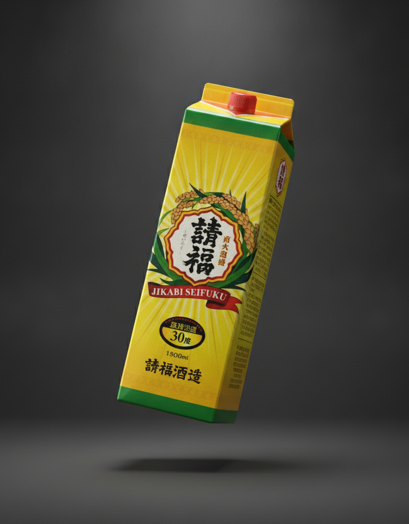 Seifuku Shuzo - Jikabi Seifuku Kami Pack Awamori 30% 1.80 l