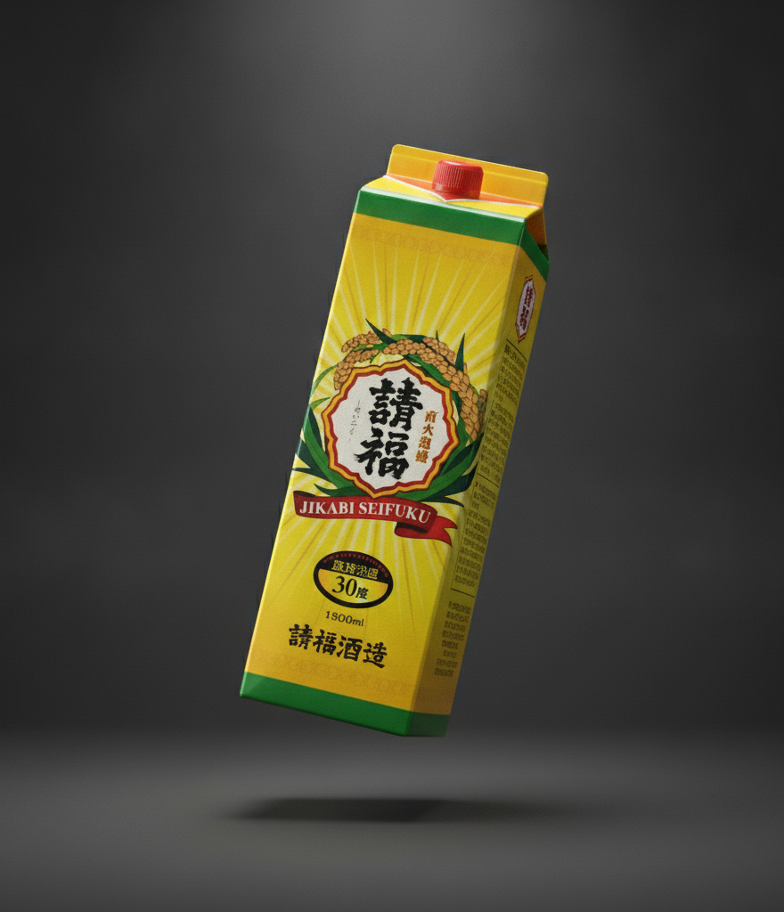Seifuku Shuzo - Jikabi Seifuku Kami Pack Awamori 30% 1.80 l