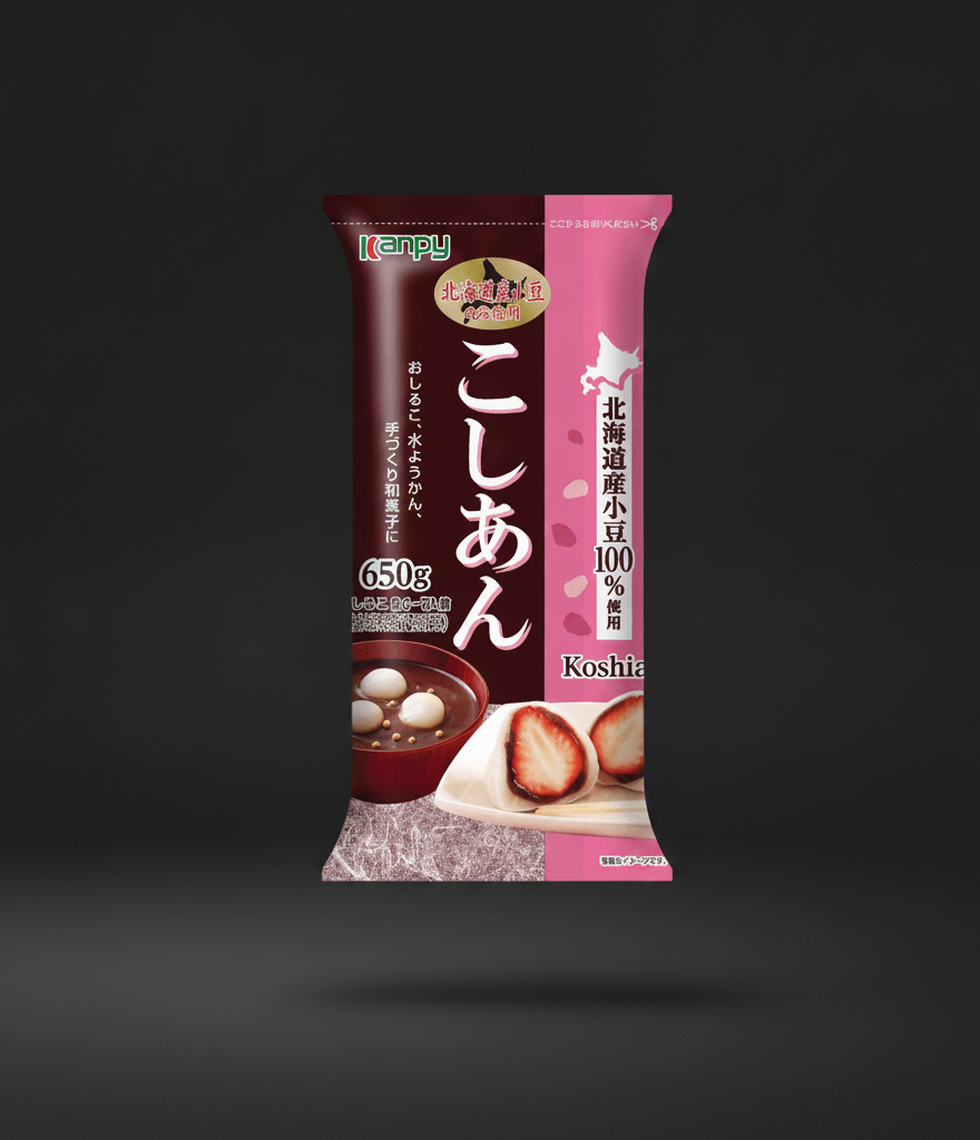 Kanpy - Smooth Azuki Red Bean Paste Koshian 650g