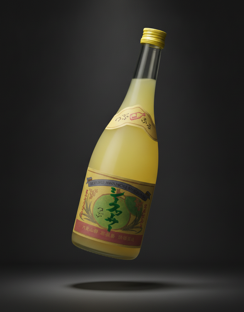 Seifuku Shuzo - Shikwasa liqueur with pulp 720 ml 12%