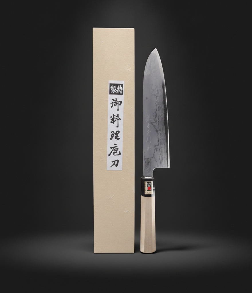 Gyuto Damascus chef's knife 240 mm