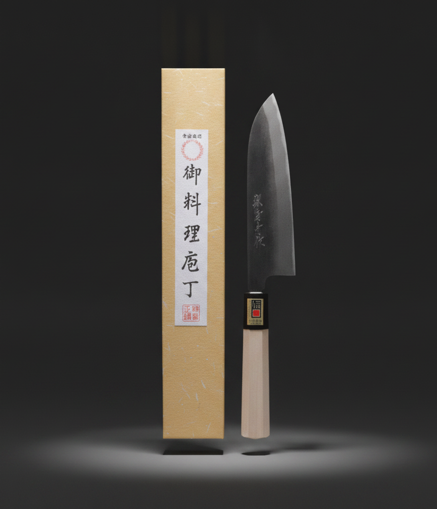 Santoku multipurpose knife, raw forged, 180 mm