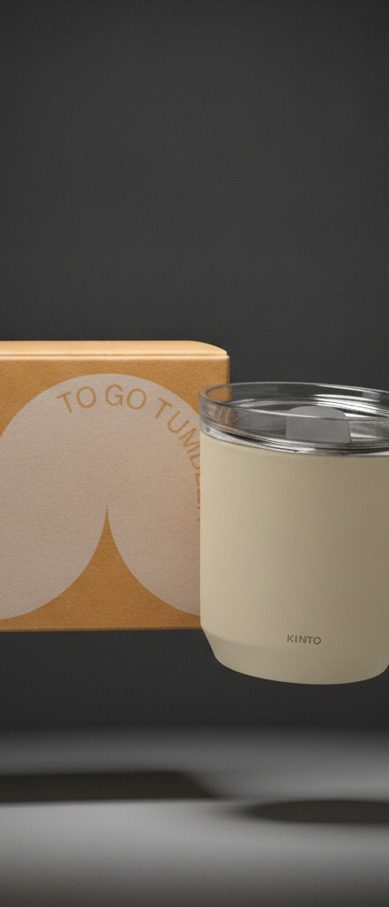 Tasse isotherme blanche 240ml ⋅ Kinto