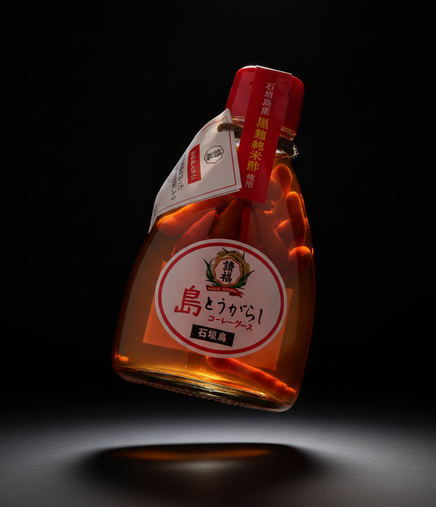 Seifuku Shuzo - Pimed vinegar kōrēgusu 150g