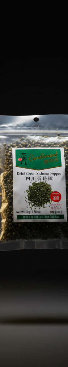 Dried Green Sichuan Peppercorns