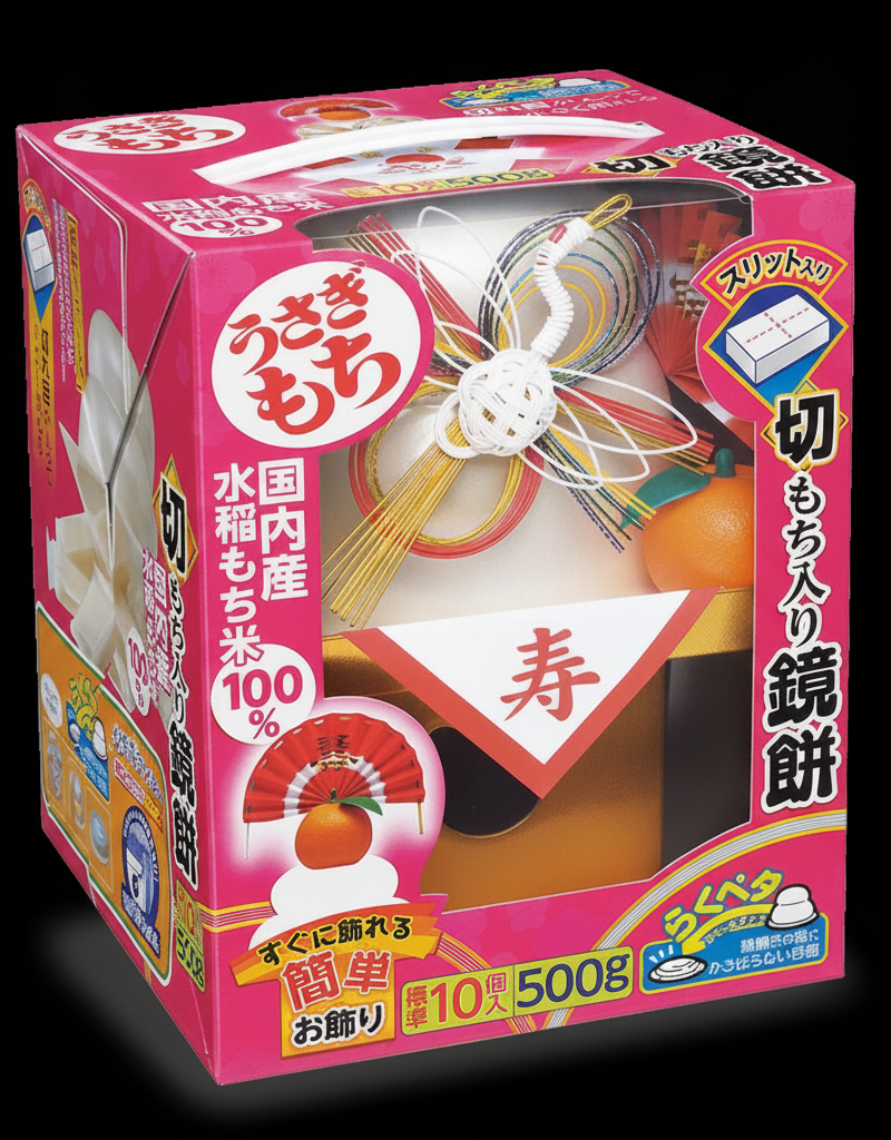 Usagimochi - Kagamimochi easy decoration with mochi 500G