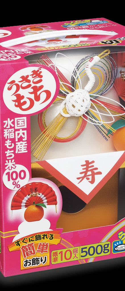 Usagimochi - Kagamimochi easy decoration with mochi 500G