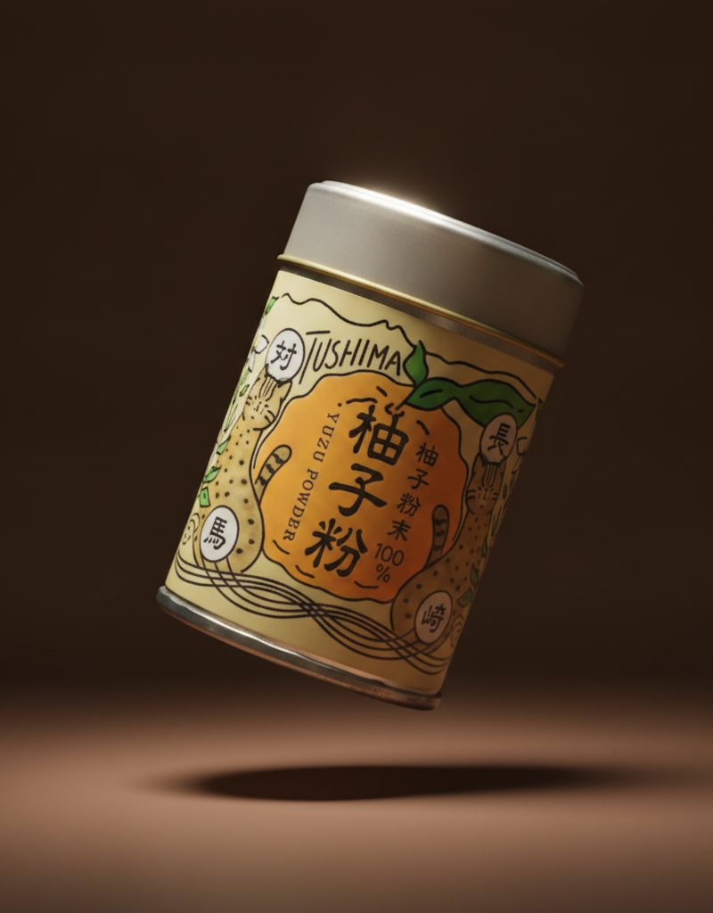Tsushima oishi noen - Dried yuzu zest from Tsushima 10g