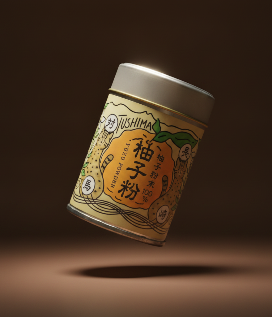 Tsushima oishi noen - Dried yuzu zest from Tsushima 10g
