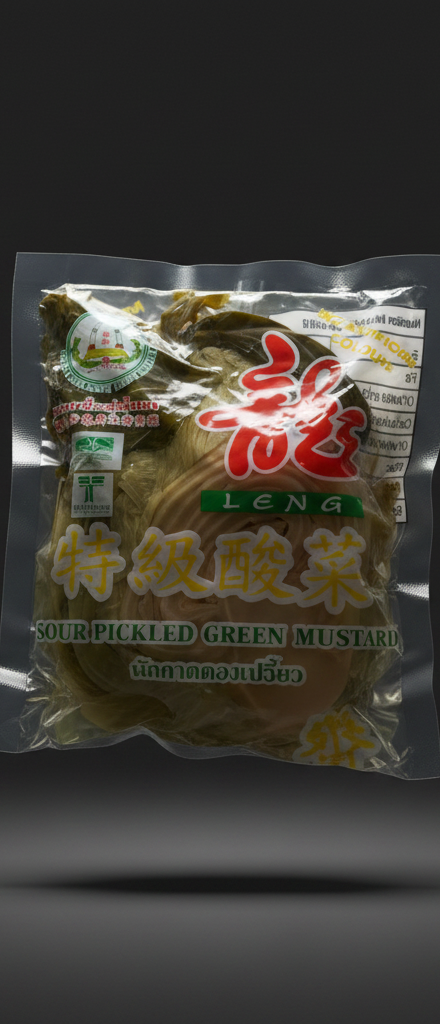 Leng Premium Sour Pickled Green Mustard (特级酸菜)