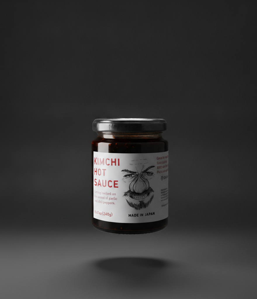 Kimchi flavored hot sauce 200g