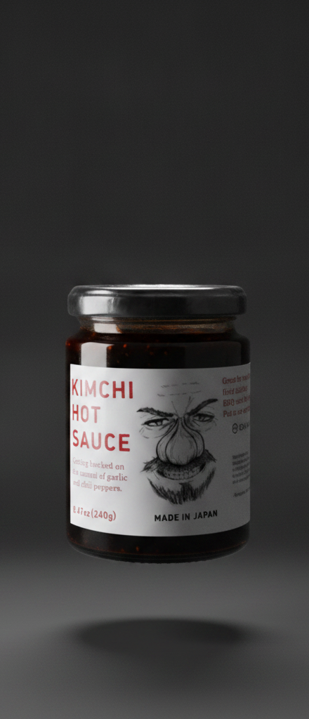 Kimchi flavored hot sauce 200g