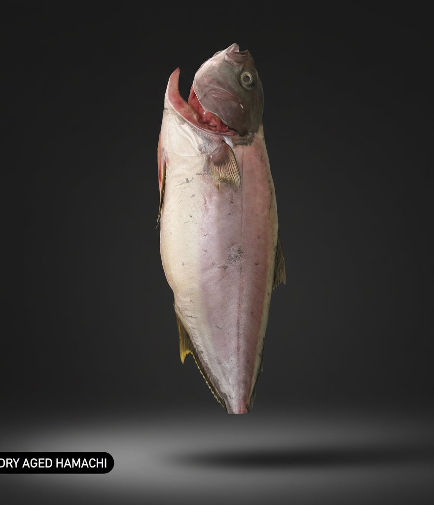 DRY AGED HAMACHI PER KG