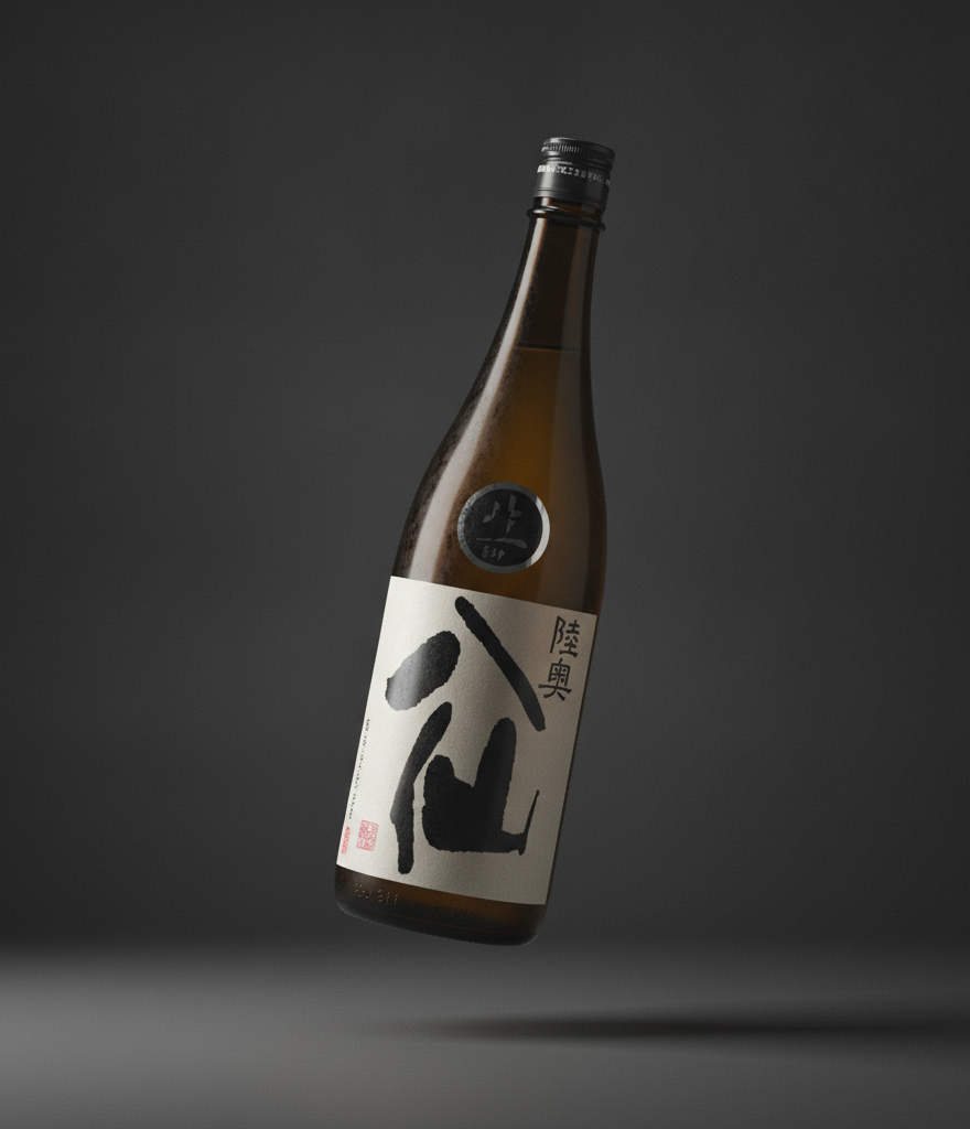 Hachinohe Kuro Label Ginjo Mutsu Hassen (Hire) 16% 720 ml