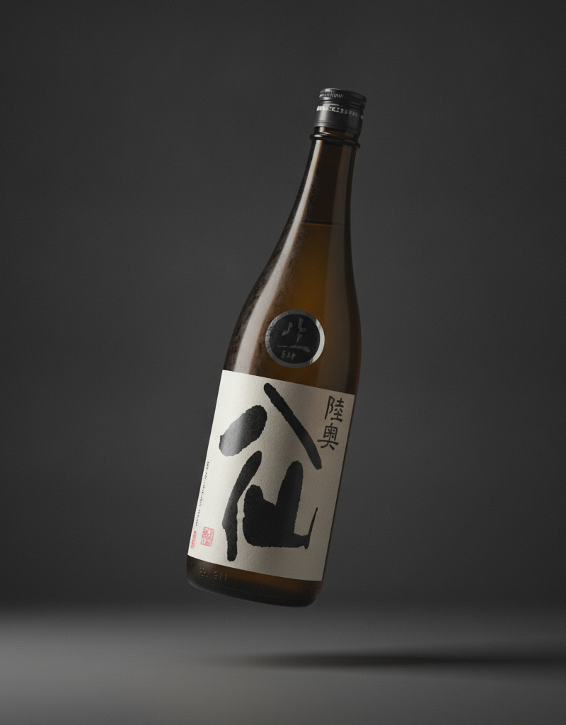 Hachinohe Kuro Label Ginjo Mutsu Hassen (Hire) 16% 720 ml
