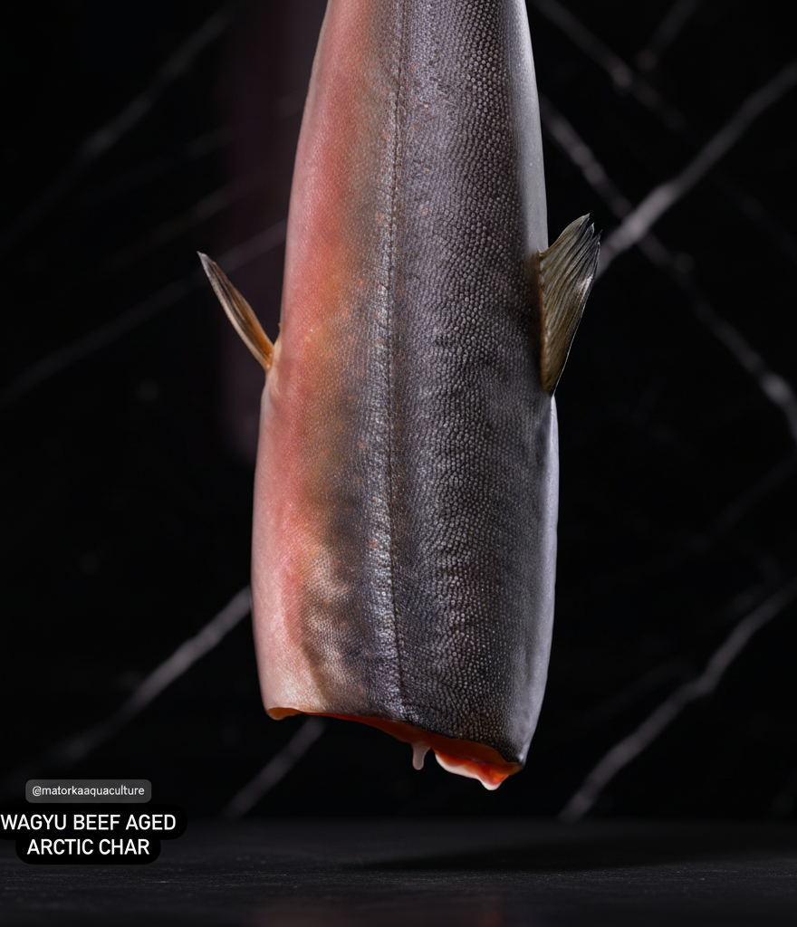 DRY AGED ARCTIC CHAR PER KG