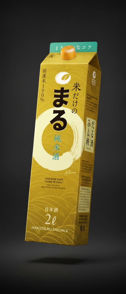 Hakutsuru - Kome Dake no Maru Junmaishu 13.5% 2L