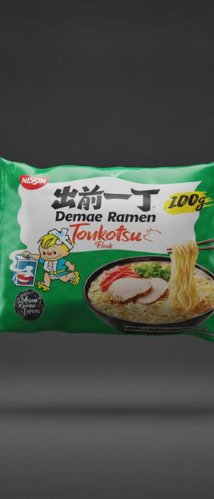 Nissin - Demae Tonkotsu Ramen Noodles 100g/500ml x30 BUNDLE