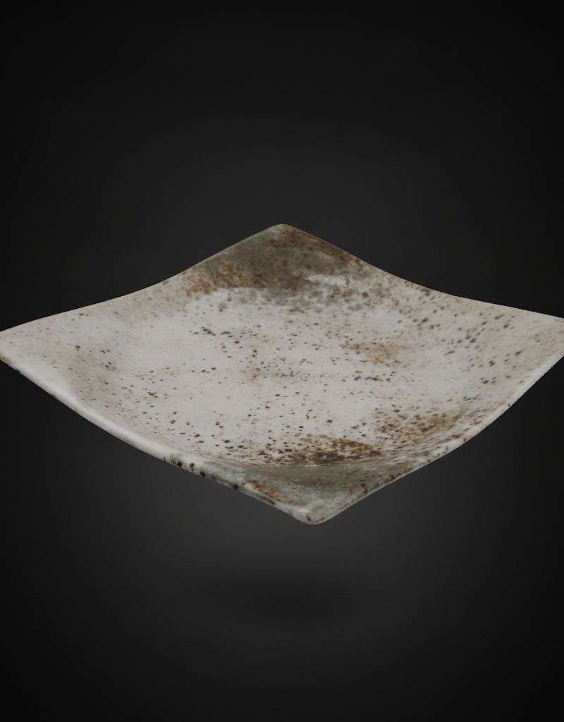 White porcelain dish 17.3 x 3 cm