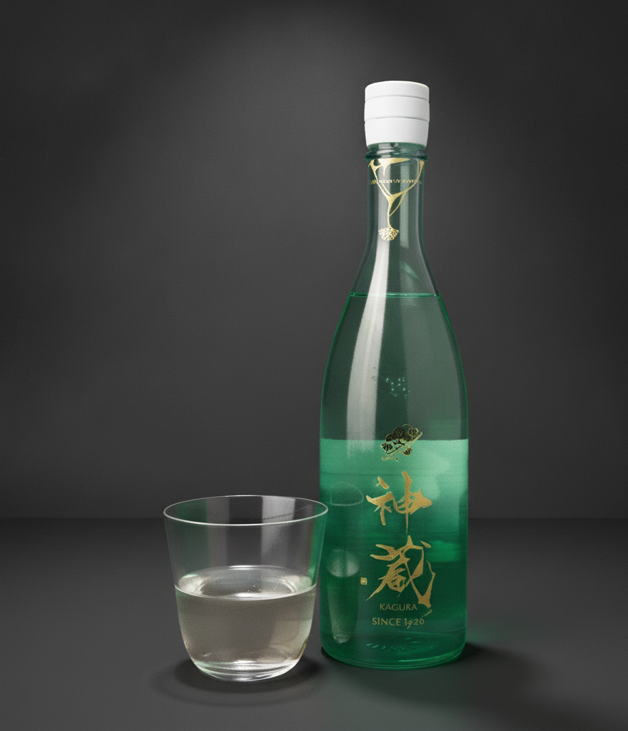 Saké Kagura clear junmai ⋅ 13% ⋅ 720ml